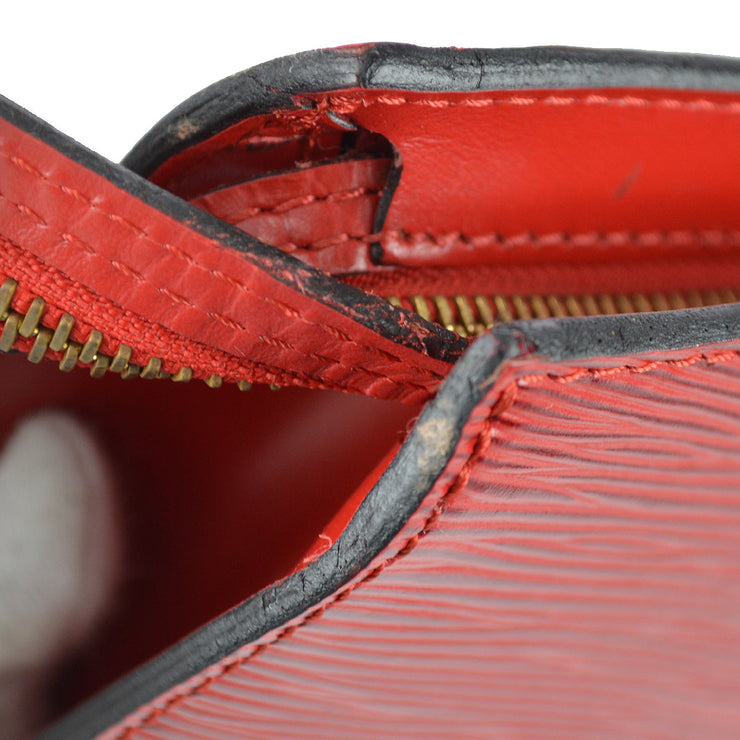 Red Louis Vuitton Epi Saint Jacques PM Short Strap Handbag – Designer  Revival