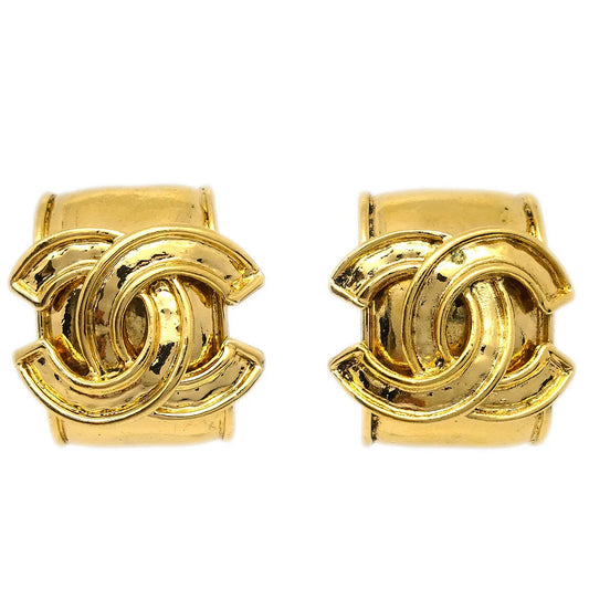 Chanel Earrings Clip-On Gold