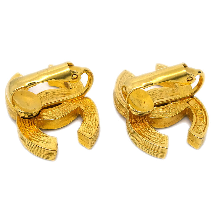 Chanel Earrings Clip-On Gold Rhinestone 02A – AMORE Vintage Tokyo