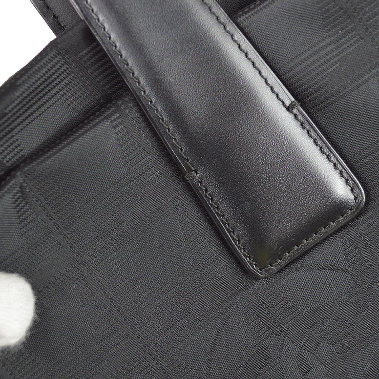 Chanel Black Jacquard Nylon New Travel Line Tote Handbag – AMORE