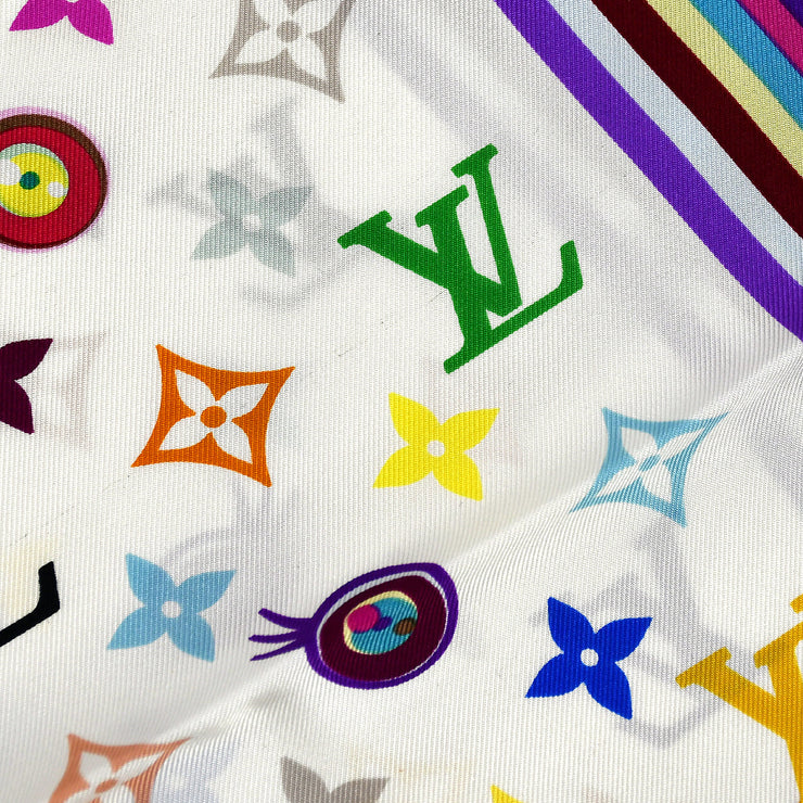 Louis Vuitton Taksashi Murakami More Monogram Bandana – Crepslocker