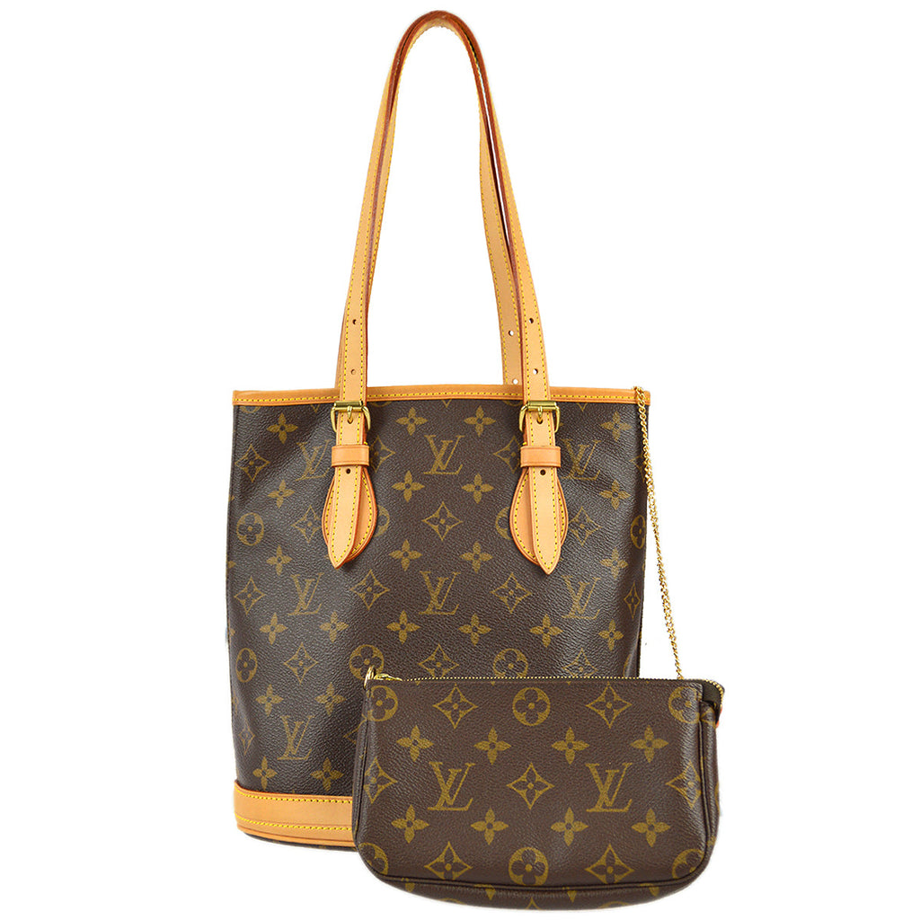 Louis Vuitton Monogram Bucket PM M42238 DK4089 Louis Vuitton