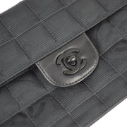 Chanel 2001-2003 Black New Travel Line East West