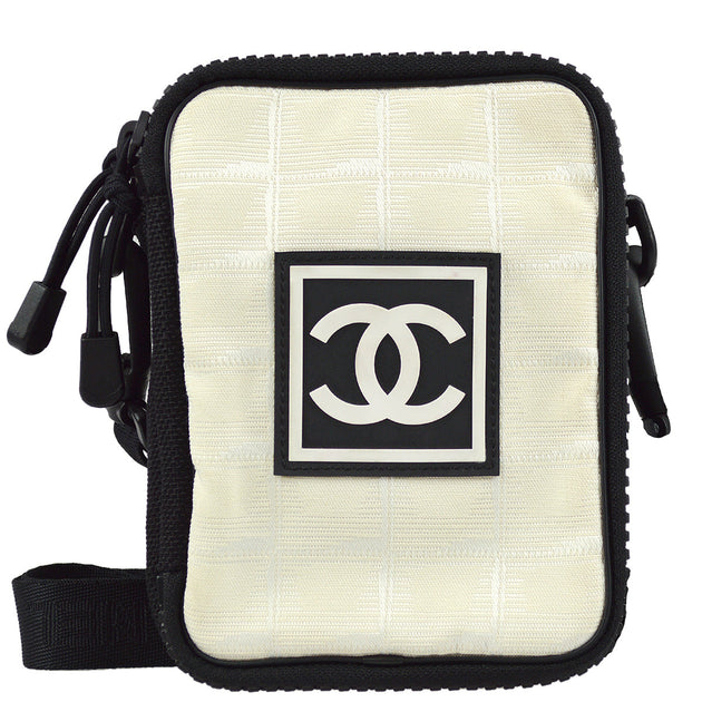 Chanel 2003 Sports Line Green Nylon Bag · INTO