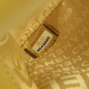 Chanel 2003-2004 Beige Lambskin Choco Bar Shoulder Bag