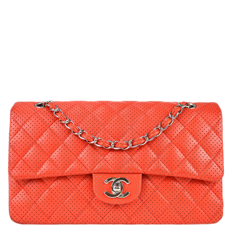 Chanel 1989-1991 Red Lambskin Classic Flap Double Chain Shoulder Bag –  AMORE Vintage Tokyo