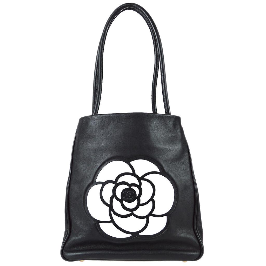 Chanel Gray Camellia CC No 5 Tote bag Grey Yellow Leather Patent leather  Cloth Cloth ref.137746 - Joli Closet