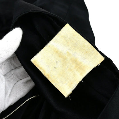 Chanel Ribbon Blouse Shirt Black 94A #40