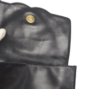 Chanel 1997-1999 Black Lambskin Shoulder Bag