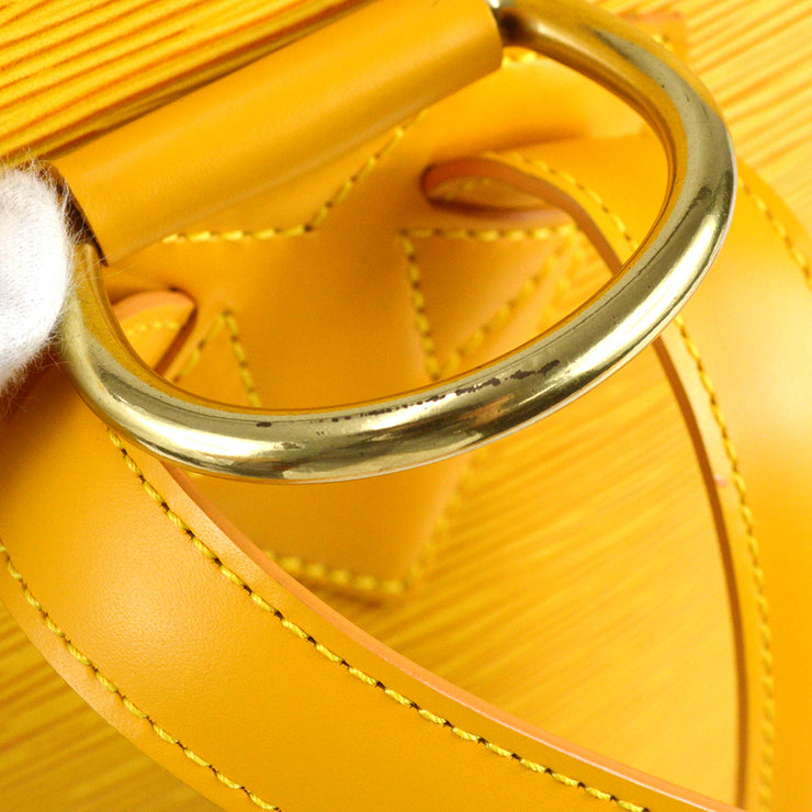 Louis Vuitton Tassil Yellow Epi Leather Demi Lune Pochette Bag Louis  Vuitton