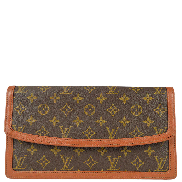 Louis Vuitton Pochette Dam GM Clutch Bag Second bag Monogram Brown M51810  Men