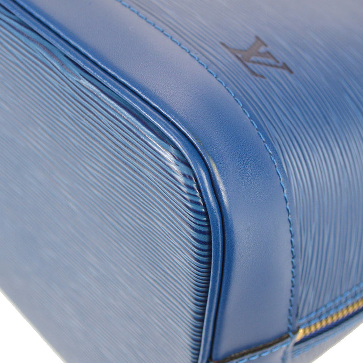 Louis Vuitton 1996 Blue Epi Alma M52145