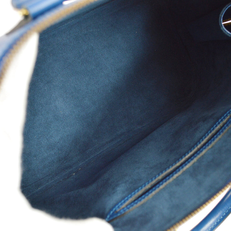 Louis Vuitton 1996 Blue Epi Alma M52145