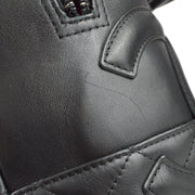 Chanel 2004-2005 Black Calfskin Cambon Ligne Bowling Bag 27