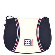 Chanel 2005-2006 Nylon Sport Line Baseball Messenger Bag