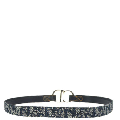 Christian Dior 2004 Navy Trotter Belt #85