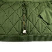 Celine saddle-print quilted coat #40