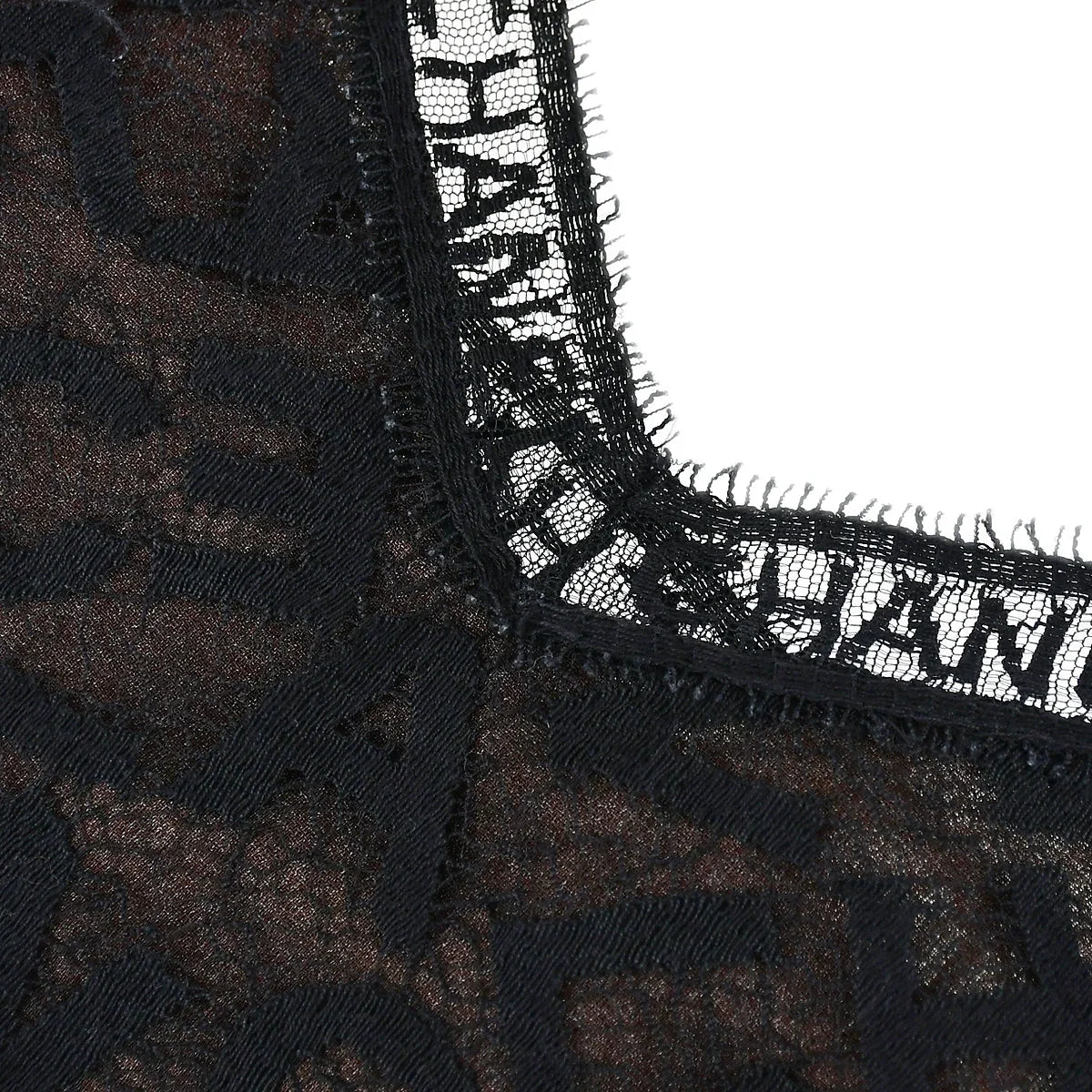 Chanel Lace Camisole Top Black 98A