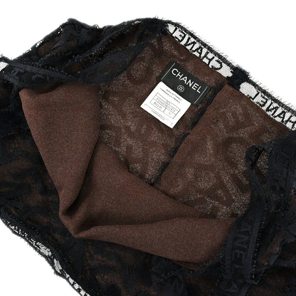 Chanel Lace Camisole Top Black 98A