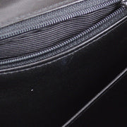 Chanel 1994-1996 Medium CC Classic Flap Jumbo Black Lambskin