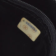 Chanel 1991-1994 Black Lambskin Mini Pocket Camera Bag
