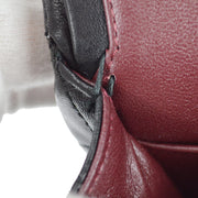 Chanel 2009-2010 Black Lambskin Medium Classic Double Flap Bag SHW