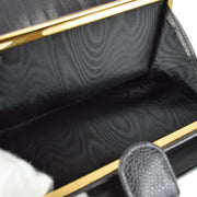 Chanel 1996-1997 Black Caviar Timeless Long Wallet