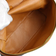 Celine Brown Macadam Vanity Handbag