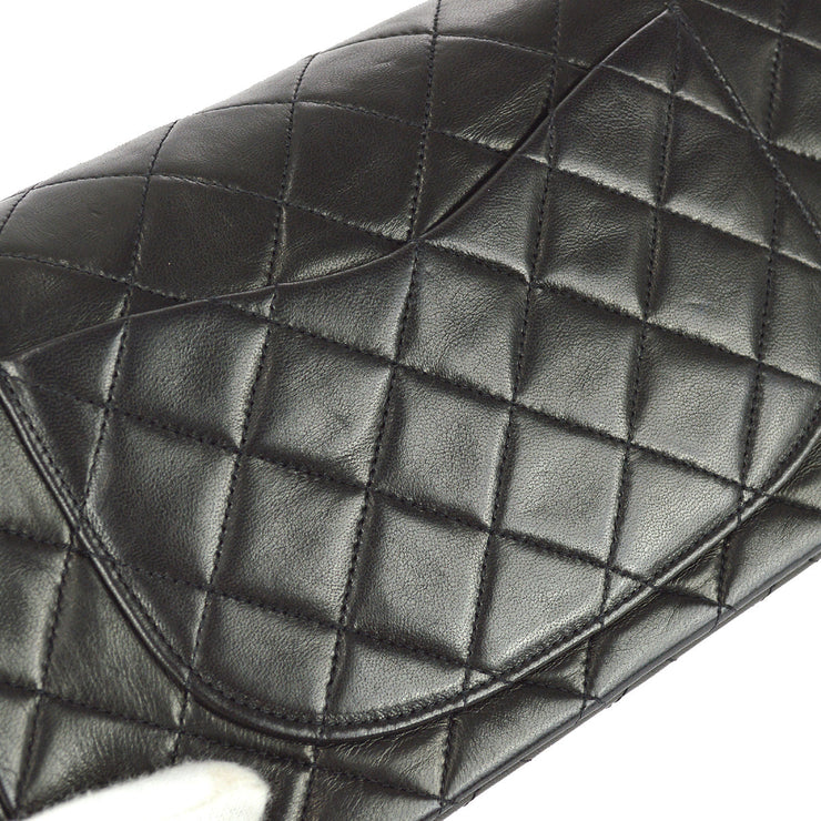 Chanel 1994-1996 Black Lambskin Briefcase Business Handbag – AMORE