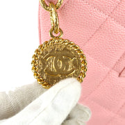 Chanel 2004-2005 Pink Caviar Medallion Tote