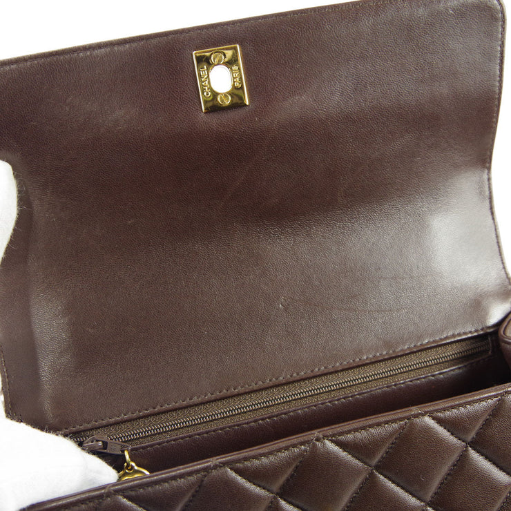 Chanel * 1996-1997 Brown Lambskin Kelly 25