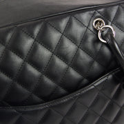 Chanel * 2004-2005 Black Calfskin Cambon Ligne Tote Handbag