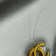 Chanel * 1996-1997 Silver Lambskin Handbag