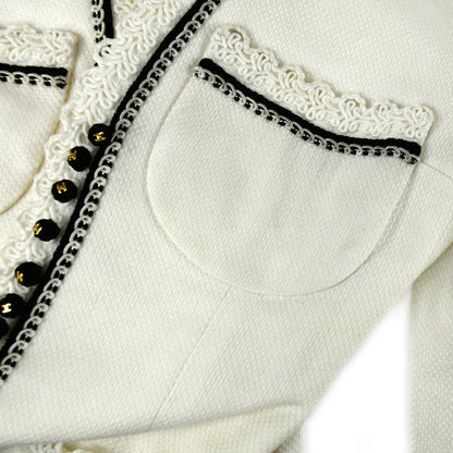 Chanel Lace Trim Jacket #36