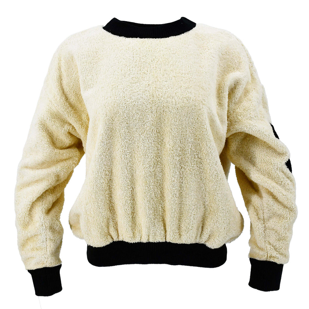 Chanel Sweatshirts Ivory – AMORE Vintage Tokyo