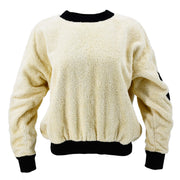 Chanel Side CC Sweatshirt Ivory