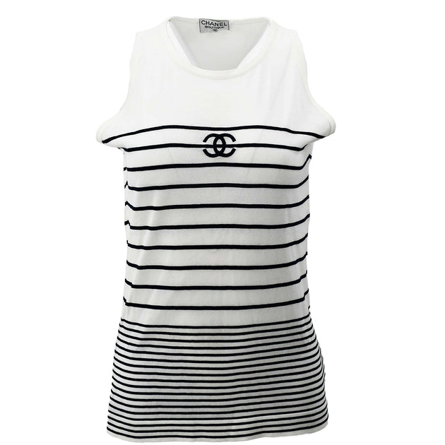 Chanel T-shirt Tops White 04P #42 – AMORE Vintage Tokyo