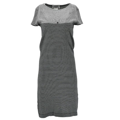 Chanel Dress Gray #38