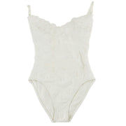 Chanel Swimwear Swimsuit White 98P #38