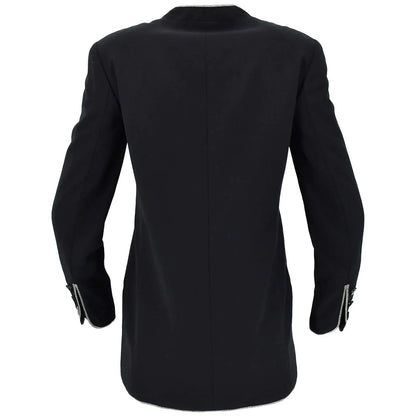 Chanel Jacket Black 96P #38