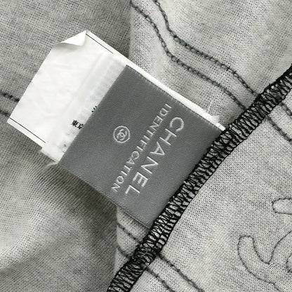 Chanel Sport Line Long Sleeve Top Gray 03A #38