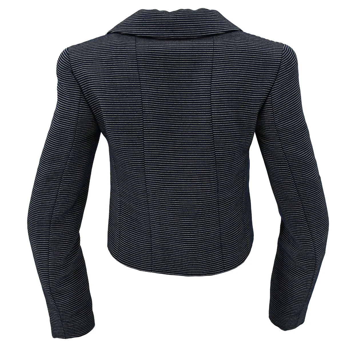 Chanel Jacket Navy Blue 01P #38