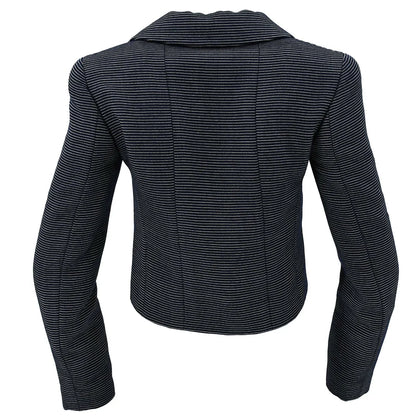 Chanel Jacket Navy Blue 01P #38