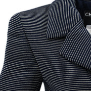 Chanel Jacket Navy 01P #38