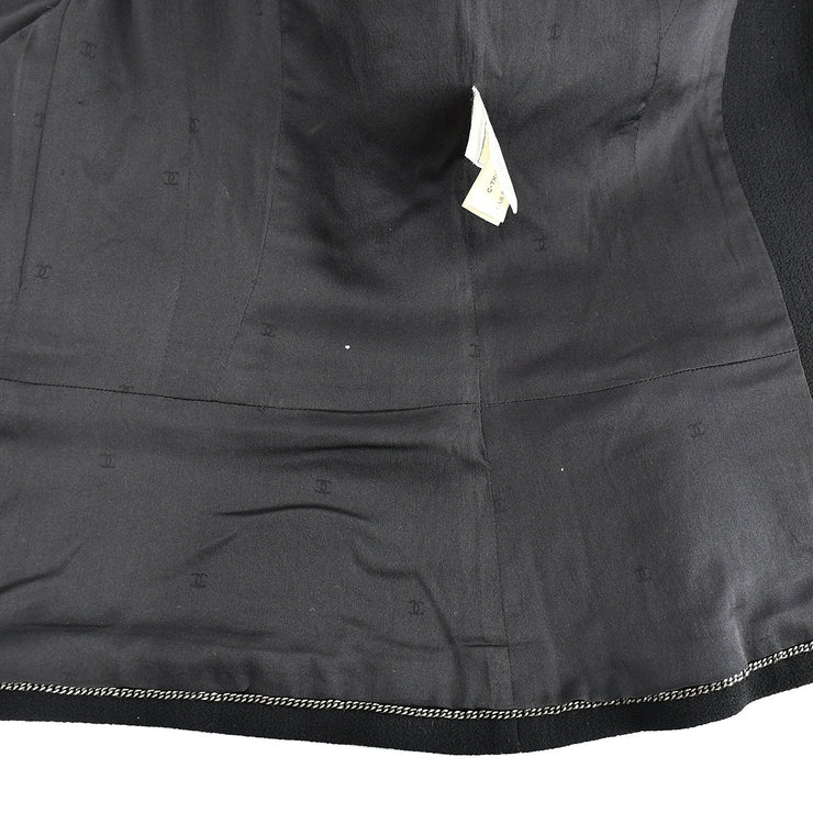 Chanel Jacket Black 97A #40
