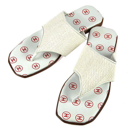 Chanel * Spring 2001 Sandals Shoes #36