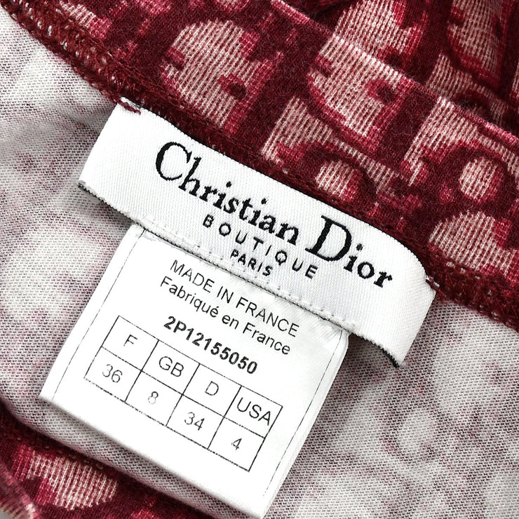 Christian Dior Spring 2002 Trotter T-shirt Bordeaux #36