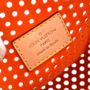 Louis Vuitton 2006 Orange Monogram Perfo Musette Shoulder Bag M95174