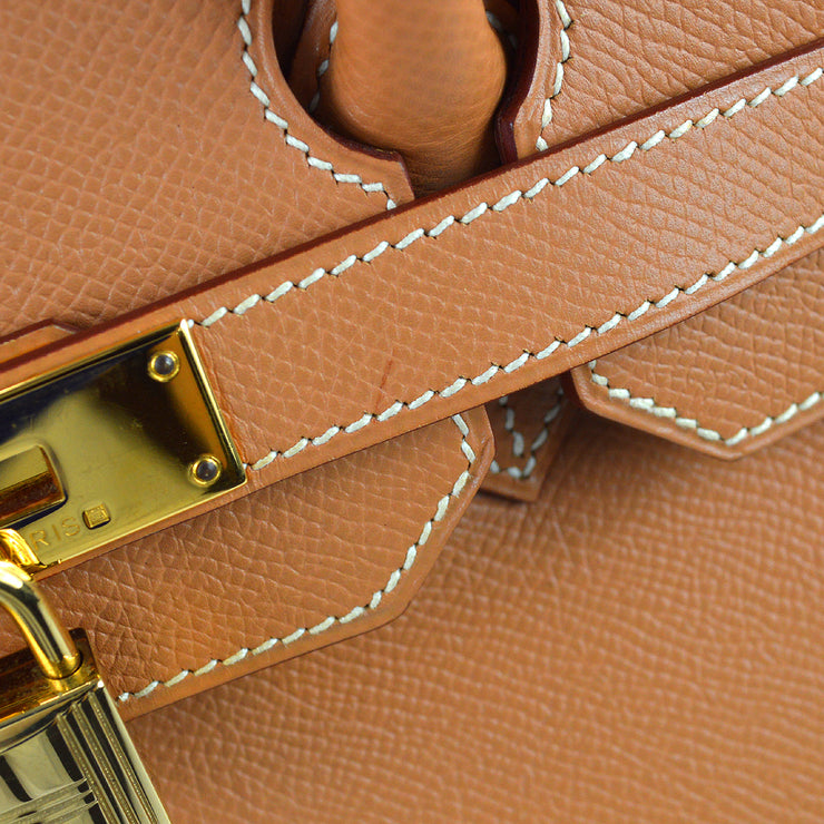 Hermes 2000 Natural Courchevel Birkin 35