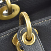 Christian Dior 2003 Calfskin Large Lady Dior Bag